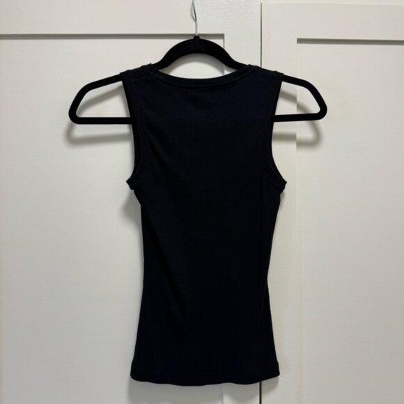 Loewe Black Tank Top with White Logo - Picture 3 of 3